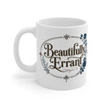 Beautifully Errant Floral Coffee Mug — 11oz Inspirational Tea Cup